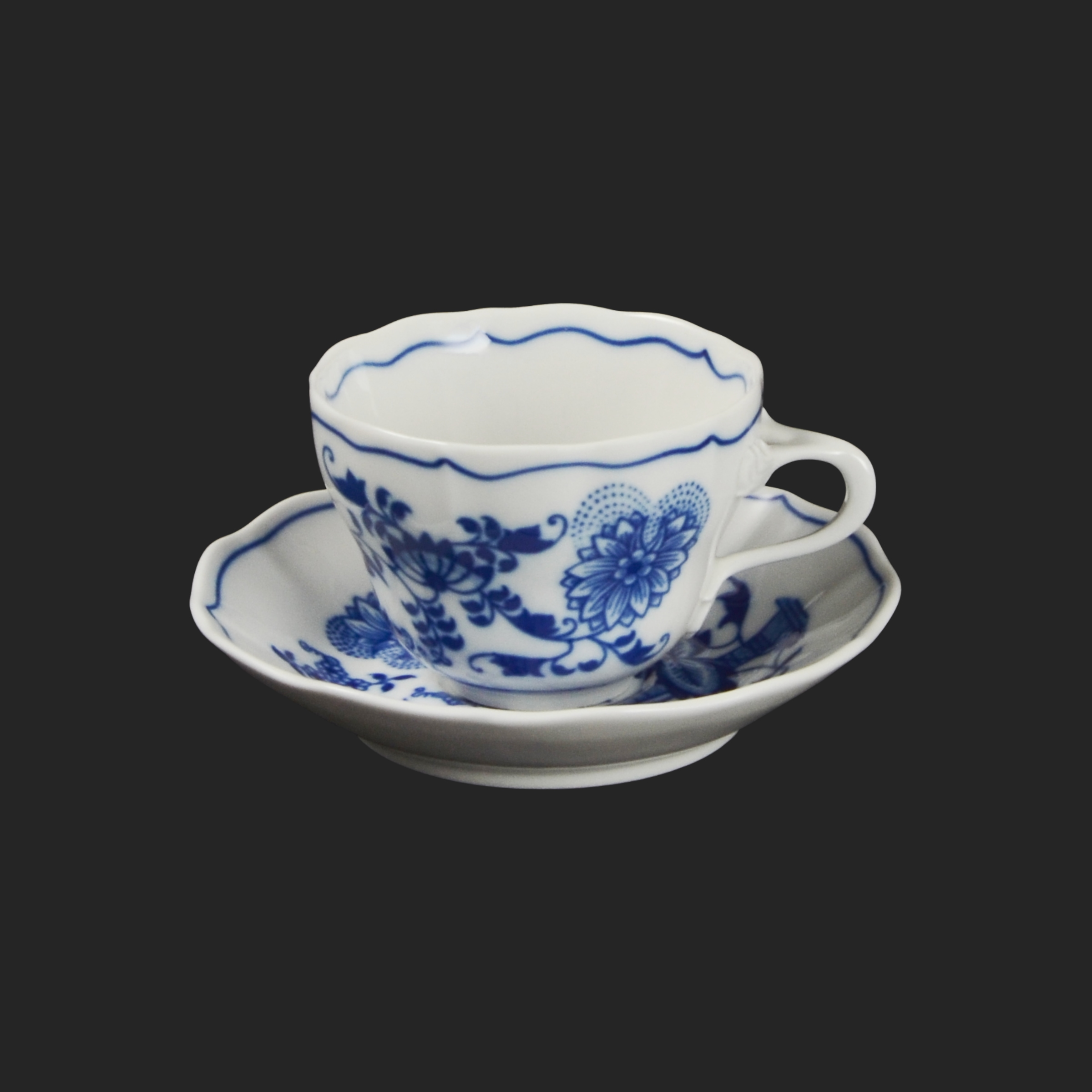 Šapo na kávu 120ml pre 1 os. Originál cibuľový porcelán Dubí