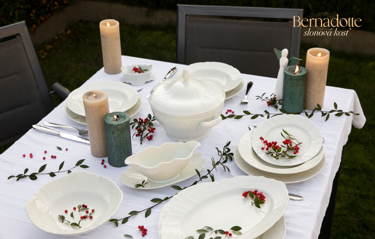 Bernadotte slon.kosť vianoce