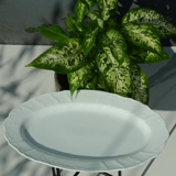 Misa oválna 34cm Bernadotte biela