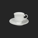 VICOMTE biela - šapo na espresso 80ml pre 6os. 