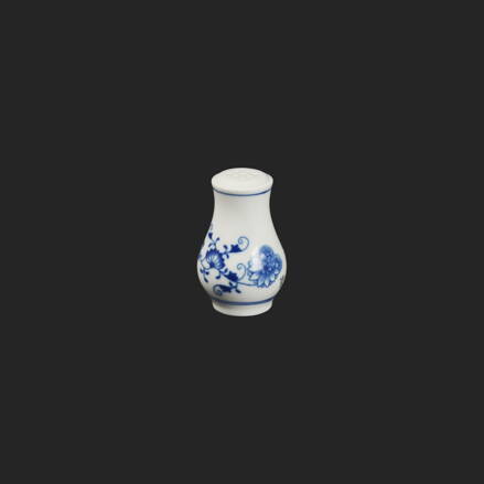 Solnička uzavretá Originál cibuľový porcelán Dubí