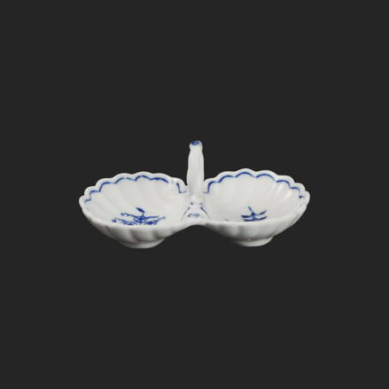 Solnička/korenička 2-dielna Originál cibuľový porcelán Dubí