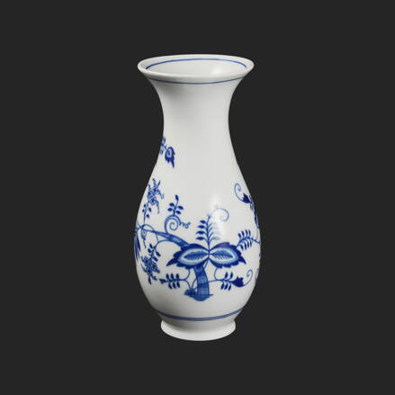 Váza 255mm Originál cibuľový porcelán Dubí