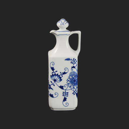 Fľaša na olej/ocot 700ml Originál cibuľový porcelán Dubí