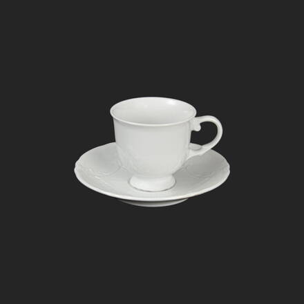 VICOMTE biela - šapo na espresso 80ml pre 6os. 