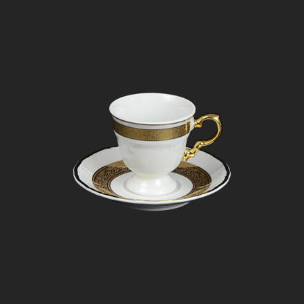 MARIE LOUISE zlato - šapo na espresso 85ml pre 6os.