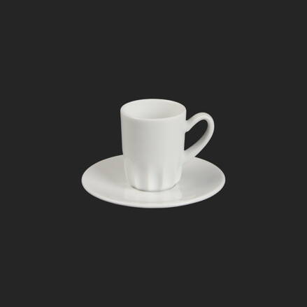 RIBBY biele - šapo na espresso 80ml pre 6 os.