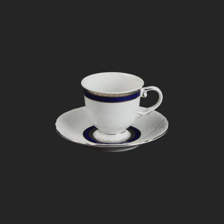 VICOMTE platina - šapo na espresso 80ml pre 6os. 