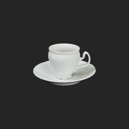 BERNADOTTE biela - šapo na espresso 90ml pre 6 os. 