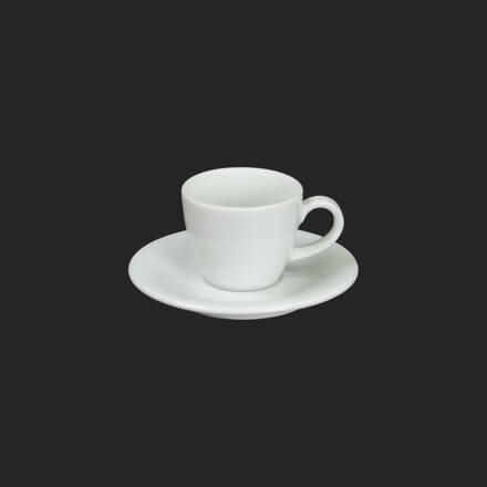 CARLO biele - šapo na espresso 80ml pre 6 os.