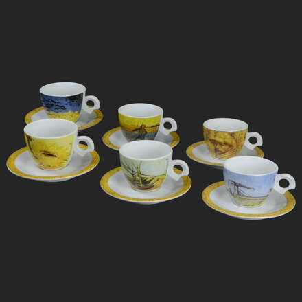 VINCENT VAN GOGH - šapo na doppio 160ml pre 6 os.