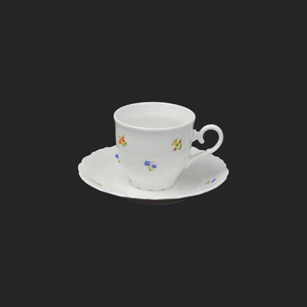 OPHELIA kvet - šapo na espresso 110ml pre 6 os. 