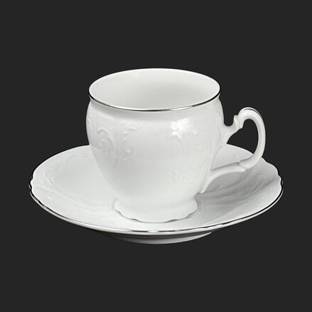 BERNADOTTE platinový pruh - šapo na čaj 240ml pre 6 os. 